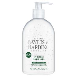 13 Pallets of Bayliss & Harding 480ml Hand Sanitiser - 966 Bottles on 1 pallet (12,558 bottles)