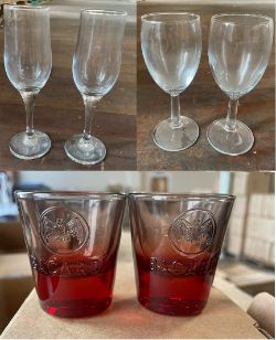Job lot of glasses, Tumblers, shot glasses & More - over 4000 - see description for contents