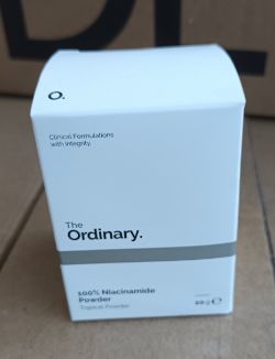 1 Pallet Containing Approx 3,420 The Ordinary 100% Niacinamide Powder Tropical Powder 20g