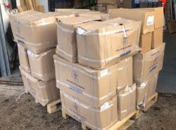 (REF: DJW) - 2 Pallets of Heat shrinkable Rubber for electrical work