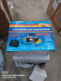 L238 - 1 pallet of an assortment of products - Lights, oil compressors, lamps, tools & More