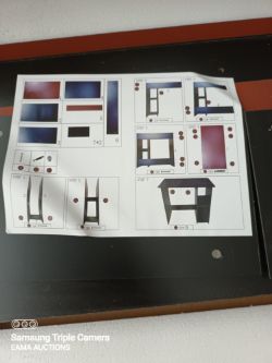 L202 - 1 Pallet Containing Approx 13 new black wood computer desk