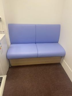 2 x back wall seating