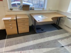 OFFICE FURNITURE DUE TO RELOCATION - including desks, chairs, filing cabinets & monitors Ends Thursday 8th December 2022 at 6pm