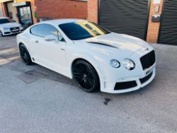 2015/65 BENTLEY CONTINENTAL GT V8 ONYX EDITION AUTO WHITE COUPE - 18K MILES - MW65 FCY
