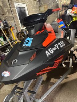 2021 Seadoo Trix Jet Ski - every extra plus riva seat - exhaust hydro-turf mats - 30 hrs