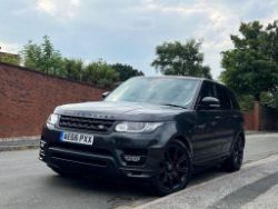 2016 66 LAND ROVER RANGE ROVER SPORT 3.0 SDV6 75k miles AUTOBIOGRAPHY DYNAMIC 5d AUTO 306 BHP NO VAT