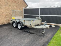 Ifor Williams GD84 Trailer - Year 2018 - Drop down ramp - good tyres all around