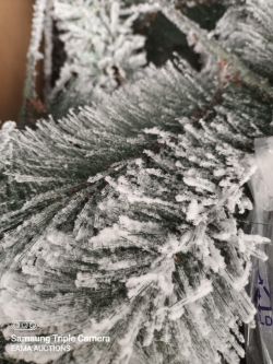 (BOX 103) - 1 x 6ft artificial Xmas tree snow effect