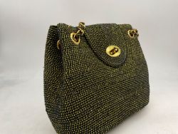 Dents Fashion bag black and gold unused - new with tags