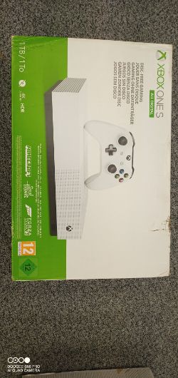 XBox One S all digital 1TB as pictured untested and boxed