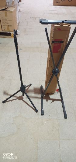 2. music stands as pictured - look new unused possible damage packaging