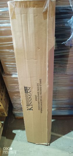 1. music stands as pictured - look new unused possible damage packaging