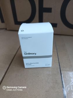 1 Pallet Containing Approx 3,420 The Ordinary 100% Niacinamide Powder Tropical Powder 20g