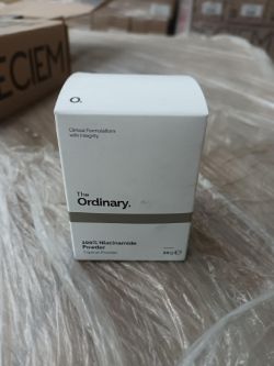 1 Pallet Containing Approx 3060 The Ordinary 100% Niacinamide Powder Tropical Powder 20g