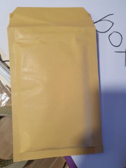 Thick brown envelope samll approximately 200 box no 47