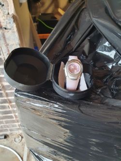 Girls watch and case approximately 100 box no 77