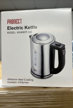 10 x BRAND NEW PHONECT ELECTRIC KETTLES - UK PLUG