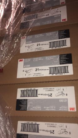 1 Pallet of 120 x 3M White 21inch Floor Cleaning Pads - RRP £840