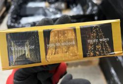 10 x BRAND NEW CURTAIN STRING LIGHTS - USB OPERATED - 10m