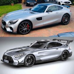 Darwin Pro AMG GT Black Series Body Kit in Carbon Fibre will fit all AMG GT/GTS/GTR - Kit only