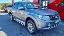 2018 Mitsubishi L200 2.4 DI-D Barbarian 4x4 Grey Pick up - 80,860 miles - DS18YVB - Plus vat