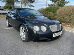 2006 Bentley Continental Coupe W12 Auto in Black - 102k miles - good service history - N666 SPC
