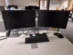 Good Quality Office Equipment & Furniture including Laptops, Touch Screen Coffee Machine, Printer, Workstations, Boardroom Furniture etc.