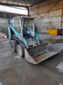 Belle 210 Diesel Skid Steer Loader, 61,108 hours
