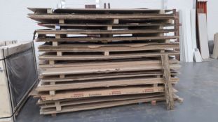Quantity of Faced Chipboard Panels