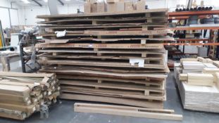 Quantity of Faced Chipboard Panels