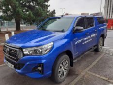 Toyota Hilux Diesel Invincible X D/Cab P/Up 2.4 D-4D Auto (3.5t Tow), Registration KN07 LMJ, odomete