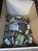 Qty of insect repellent, childrens camouflage paint and cream