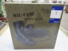 Mil-com Patrol Boots, Black, size 10UK