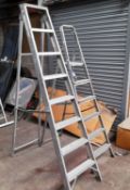 2 x Assorted stepladders