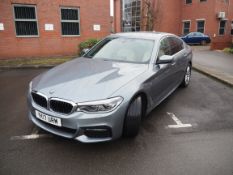 BMW 520d M Sport 4 Door Auto Saloon, registration YK17 URM, first registered 16 March 2017, V5