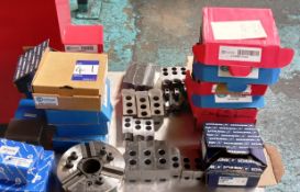 Quantity of 3 Jaw Soft Jaws (new & used)