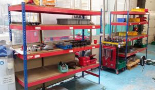 2 Bays of Boltless Shelf Racking