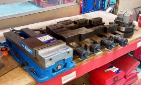 4 WNT ZSG2 Machine Vices, Kurt Machine Vice & G Tooling Torque Clamp