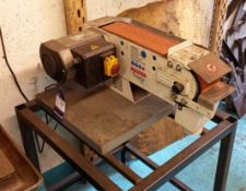 Axminster Trade BS100 100mm Horizontal Belt Linisher