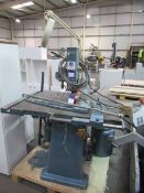 Notting tool centre with circular saw, jig saw, drill and Nilfisk GS61 dust extraction unit, 3Ph