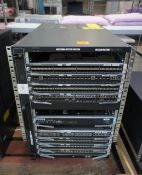 Cisco DS-C9513 Chassis Bundle, 5 x DS X9248-96K0 c