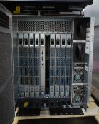 IBM2109-M48 SAN256 director cabinet with 8x FC4/32 cards and 1x CP4 cards