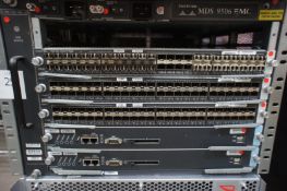 Cisco MDS 9506 classic bundle, 1x DS X9248-48K cards and 2x DS-X9148 cards and 2x DS X9530-SF2-K9