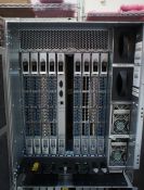 IBM2109-M48 SAN256 director cabinet with 8x FC4/32 cards and 1x CP4 cards