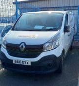 RENAULT TRAFIC SWB DIESEL SL27 dCi 120 Business Van. Registration: BA16 OYY. Date Registered: July