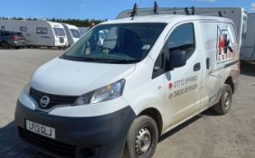 Nissan NV200 1.5 dCi SE Van, registration LF13 GLJ