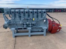 Marine Diesel Engine:Gardner 8L3B Reconditioned c/w New Twin Disc MG514c Ratio 2.00:1