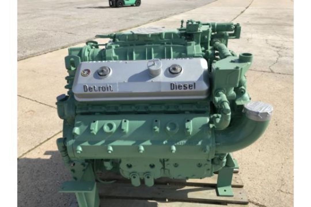 Marine Diesel Engine:GM Detroit 8V71 Ex Standby - Image 1 of 3