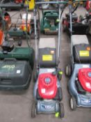 A Honda HRG415 Self Drive Mower